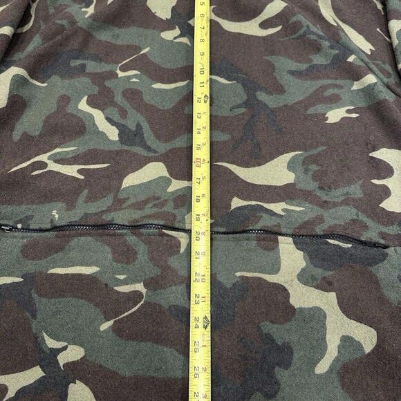 Vintage Codet Camo Wool Bomber Jacket Made In Canada Military Hunting Outdoor XL - Picture 9 of 15